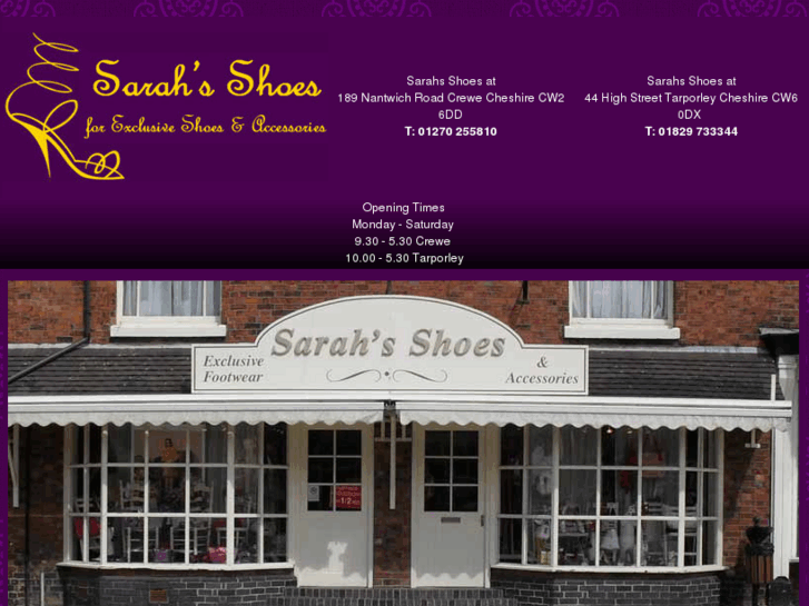 www.sarahs-shoes.com