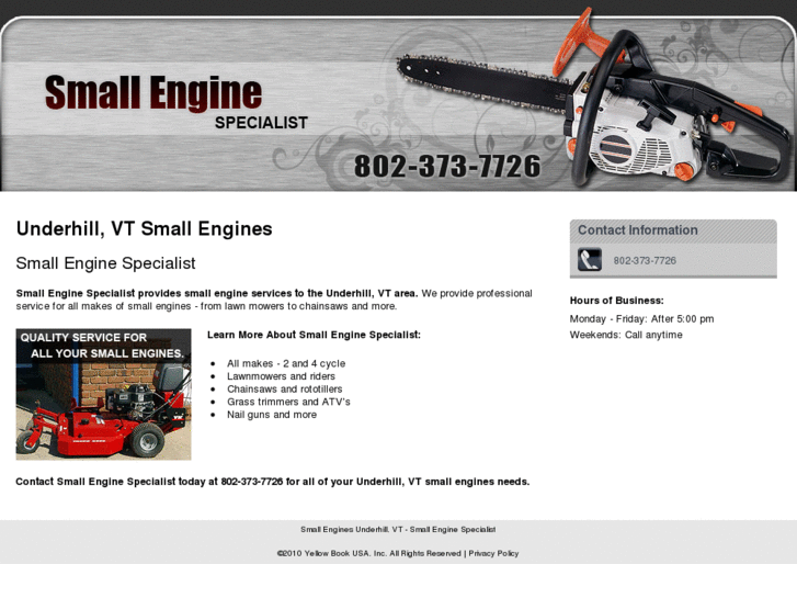 www.smallenginespecialistvt.com