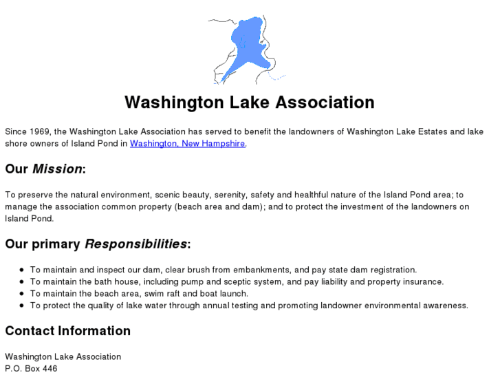 www.washingtonlakeassociation.org