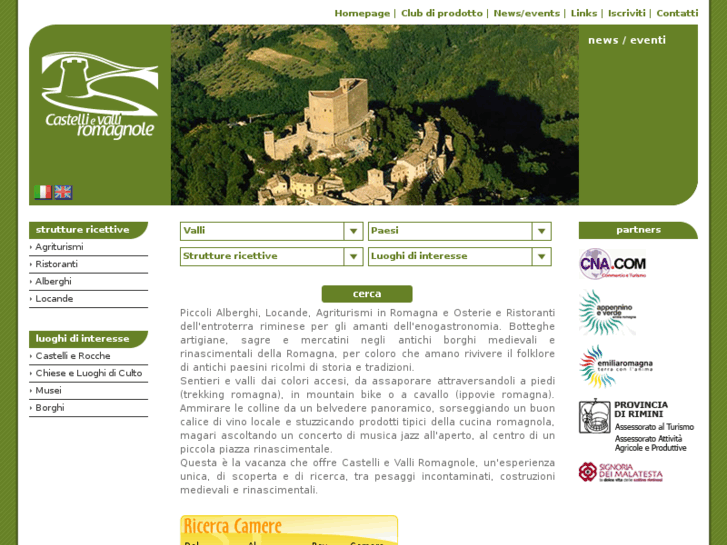 www.castellievalliromagnole.it