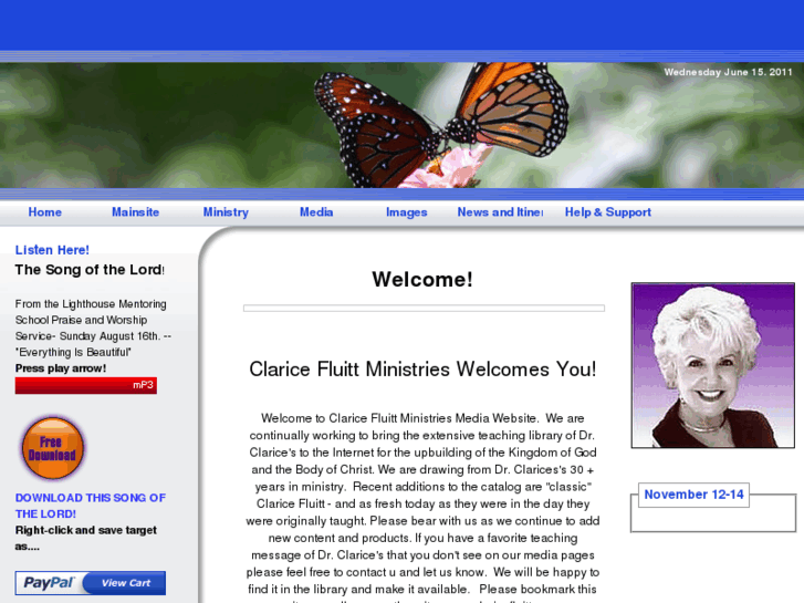 www.claricefluittministries.com