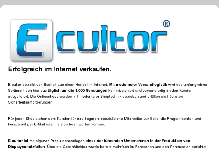 www.e-cultor.de