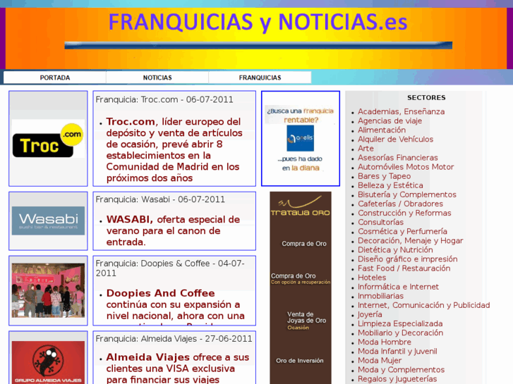 www.franquiciasynoticias.es