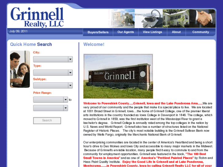 www.grinnellrealty.com