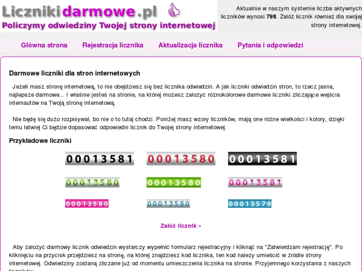 www.licznikidarmowe.pl