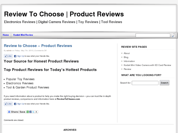 www.reviewtochoose.com