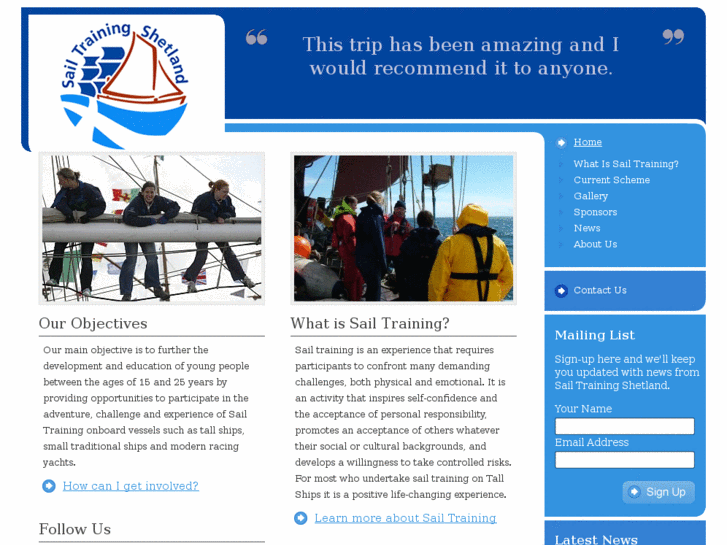 www.sailtrainingshetland.com