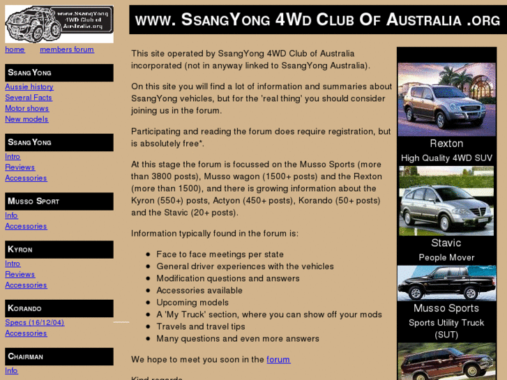 www.ssangyong4wdclubofaustralia.org