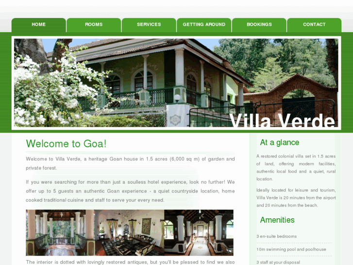 www.villaverdegoa.com