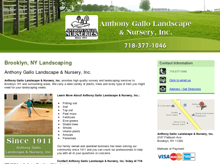 www.anthonygallolandscapeandnursery.com