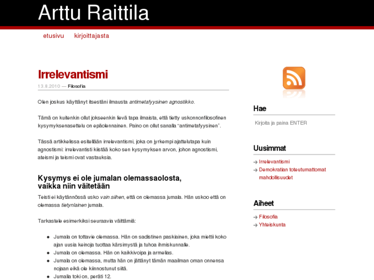 www.artturaittila.com