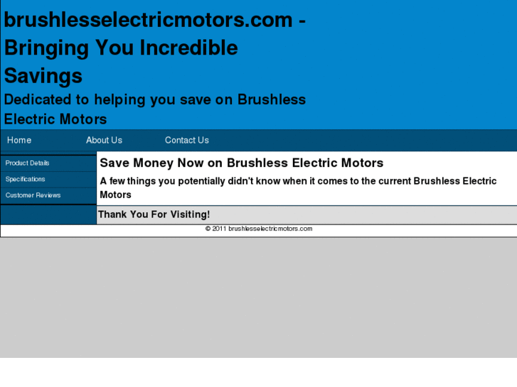 www.brushlesselectricmotors.com