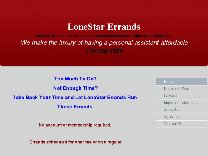 www.lonestarerrands.net