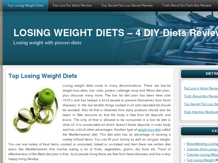 www.losingweightdiets.com