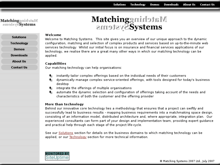 www.matchingsystems.com