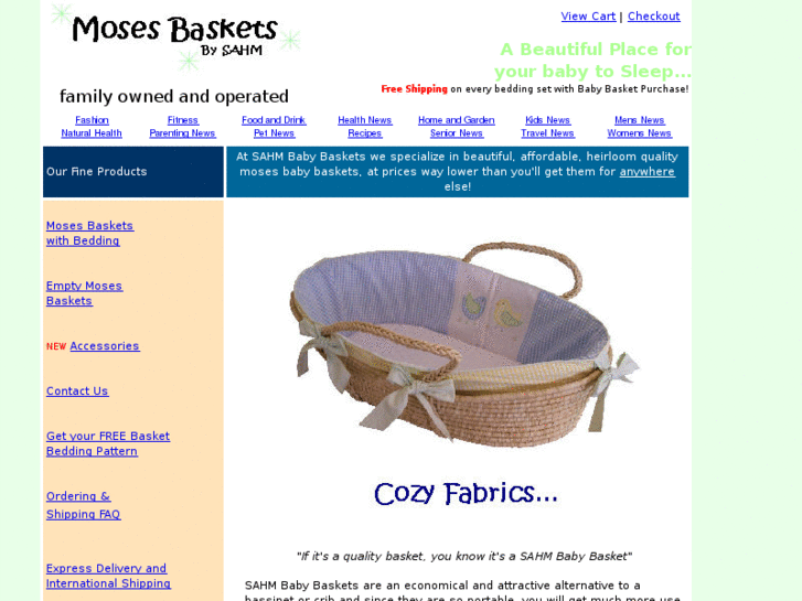 www.mosesbabybaskets.com