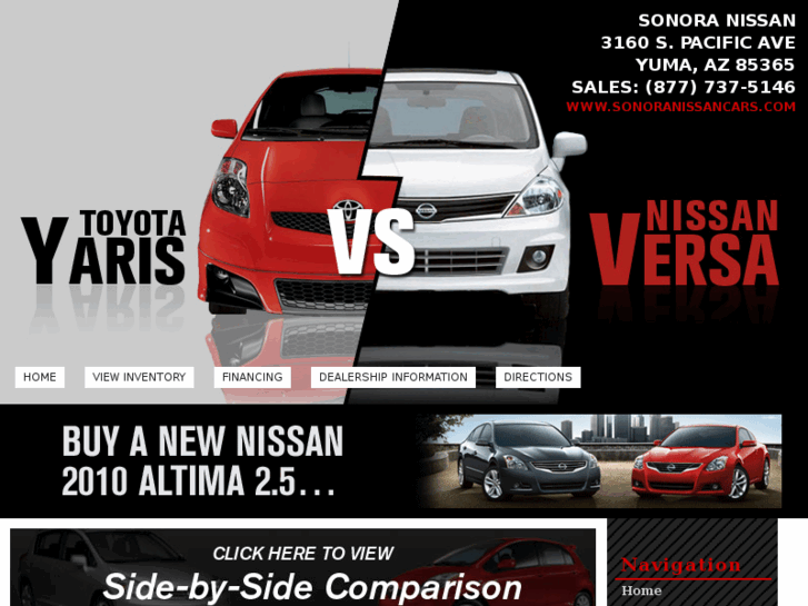 www.nissanversavstoyotayaris.com