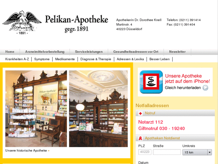 www.pelikan-apotheke-duesseldorf.de