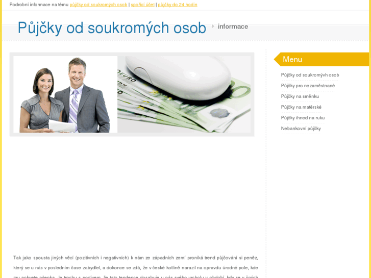 www.pujcky-soukrome.cz