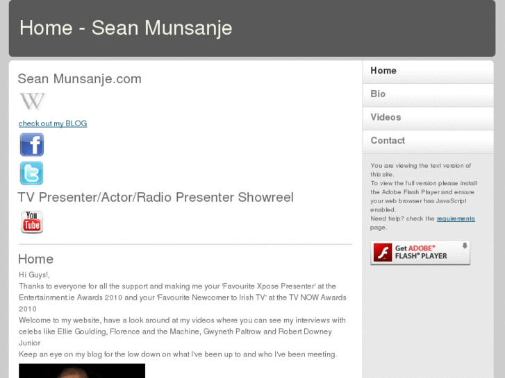 www.seanmunsanje.com