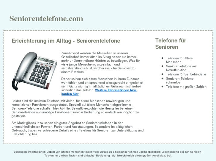 www.seniorentelefone.com