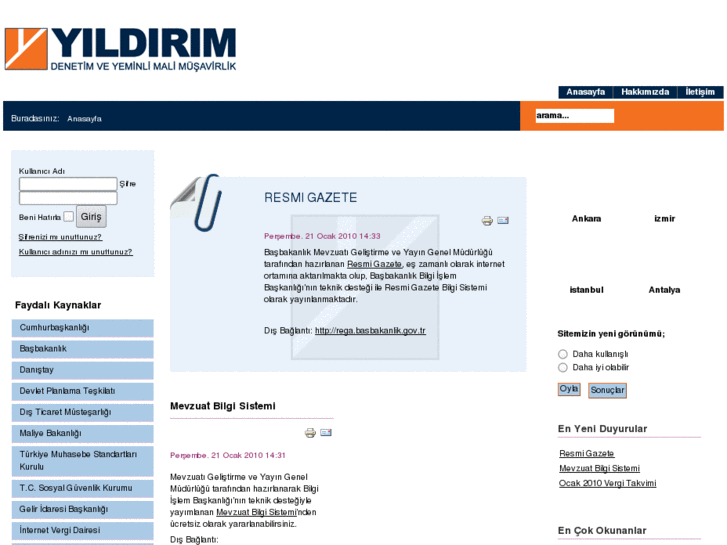 www.yildirimymm.com