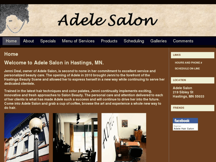 www.adele-salon.com