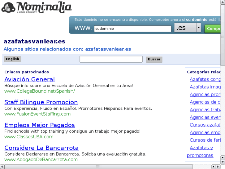 www.azafatasvanlear.es