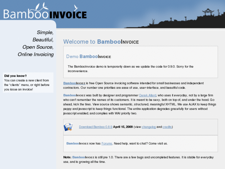 www.bambooinvoice.com