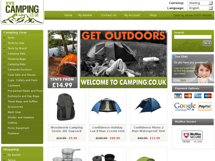 www.camping.co.uk