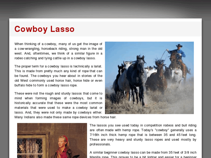 www.cowboylasso.com