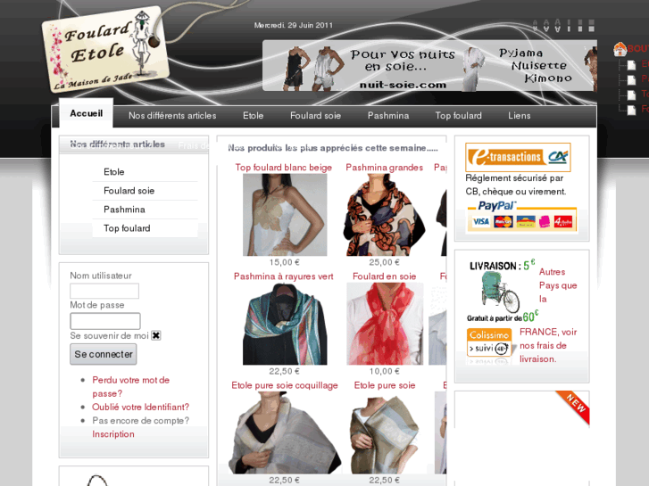 www.foulard-etole.com