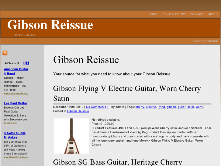 www.gibsonreissue.com