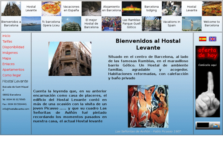 www.hostallevante.com