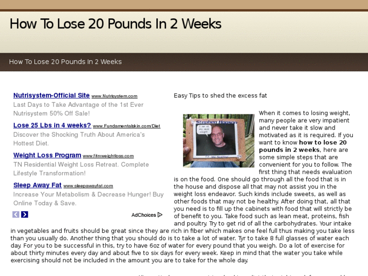 www.howtolose20poundsin2weeks.info