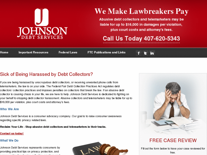 www.johnsondebtservices.com