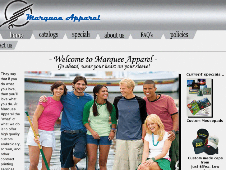 www.marqueeapparel.com