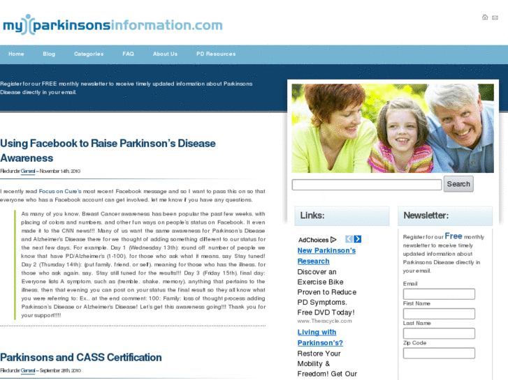 www.myparkinsonsinformation.com