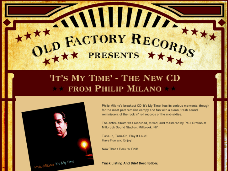 www.oldfactoryrecords.com