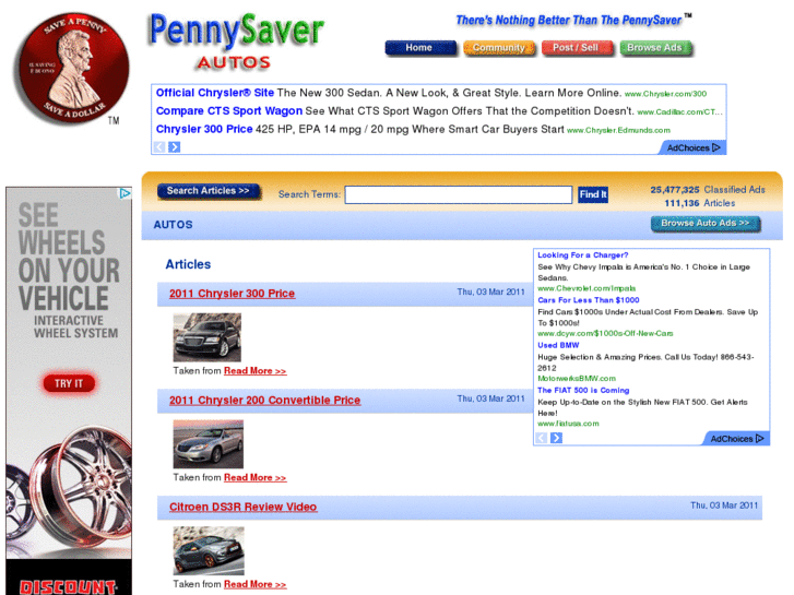 www.pennysavercars.com