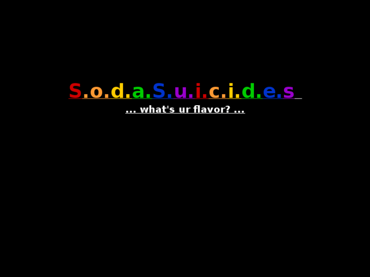 www.sodasuicides.com