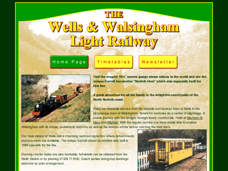 www.wellswalsinghamrailway.co.uk