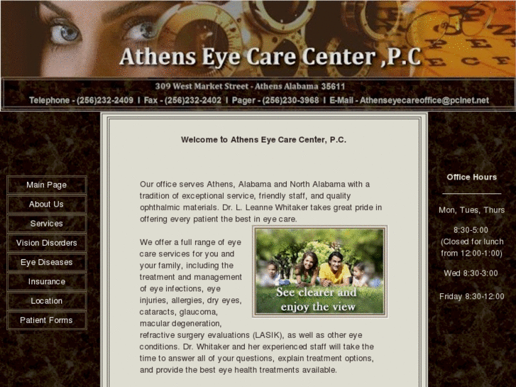 www.athenseyecarecenter.com