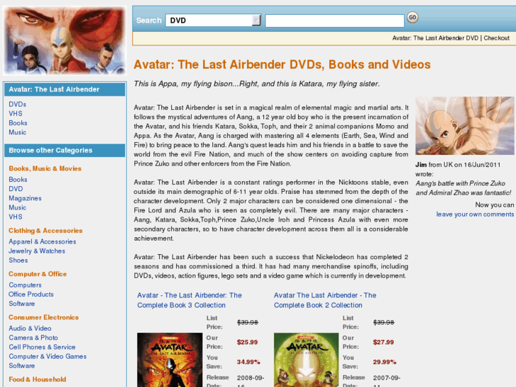 www.avatarthelastairbender-dvd.com