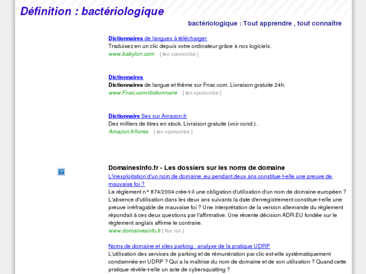 www.bacteriologique.com