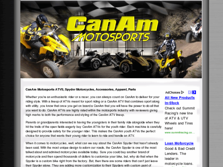 www.canammotosports.com