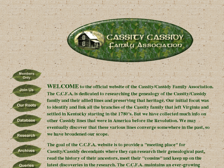 www.cassidyfamilyassociation.org