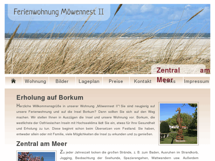 www.ferienwohnungborkum.de