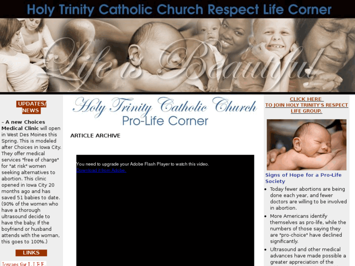 www.holytrinityrespectlife.com