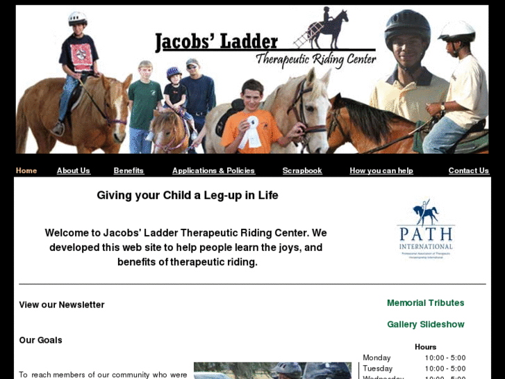 www.jacobsladderriding.com